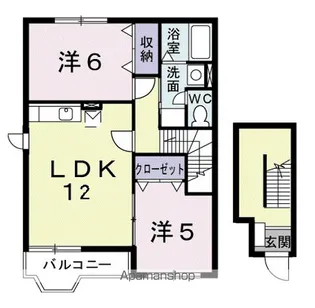 グラン リーオ A【2階】の間取り