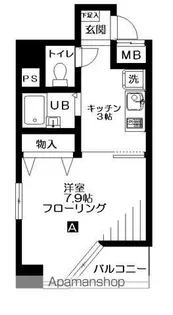 ジョワメゾン田端【9階】の間取り
