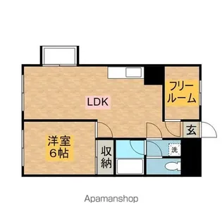 スカイコート大手町【920号室】の間取り