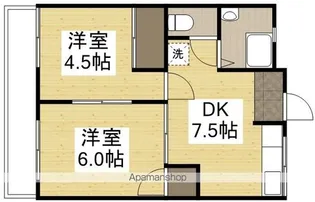エトワール高屋ビル【3階】の間取り