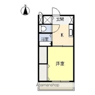 第二コスミック東光【3階】の間取り