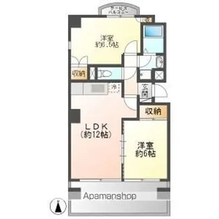 B・INSIDEⅡ【1階】の間取り