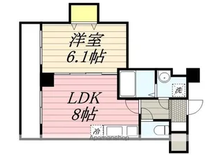 金太郎ヒルズ155【5階】の間取り