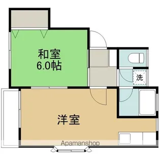 プレザントハウスMⅡ【102号室】の間取り