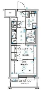 セジョリ武蔵小杉【2階】の間取り