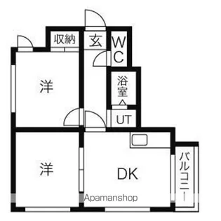 エトワール本町【303号室】の間取り