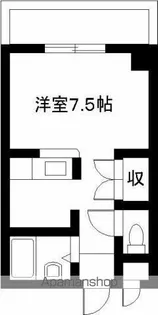 エレガンスメゾン6A【1階】の間取り