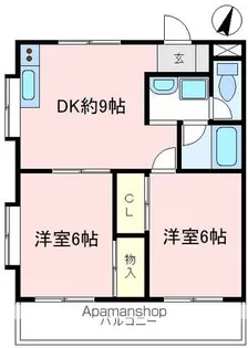アインステージ【2階】の間取り