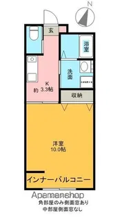 ビエナ本母【2階】の間取り