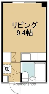 ヴィラシティシュウワ【4階】の間取り