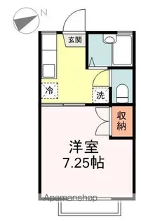 メゾンラフィーネ【2階】の間取り