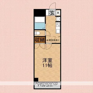 シグマ朝志ケ丘ハイツ【2階】の間取り