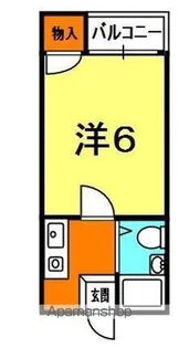 JPアパートメント寝屋川【3階】の間取り