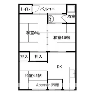 阪口文化【2階】の間取り