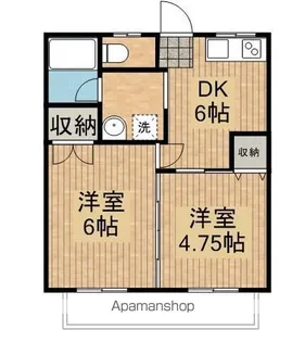 メゾン・ドール【205号室】の間取り