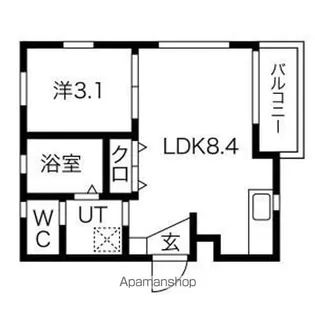 PORTOFINO(ポルトフィーノ)【1階】の間取り