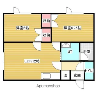 ウイング101【2階】の間取り