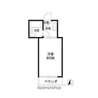 サントノーレ第8東高円寺【1階】の間取り