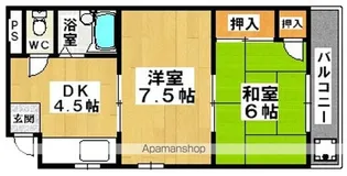 下村マンション【3階】の間取り