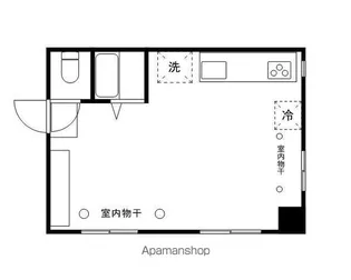 サンマルタンコーポ【5階】の間取り