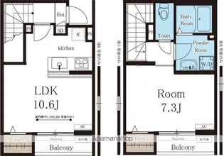 リブリ・西初石Ⅱ【1階】の間取り
