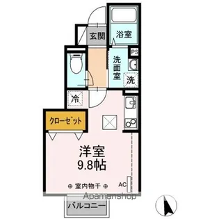 FLORIA【1階】の間取り