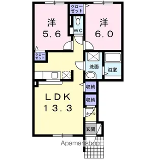 アプローズ【1階】の間取り