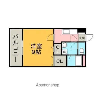 プラティ五条台【1階】の間取り