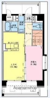 CHIC FORUM JYM【706号室】の間取り