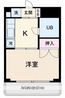 クロノス大久保【3階】の間取り