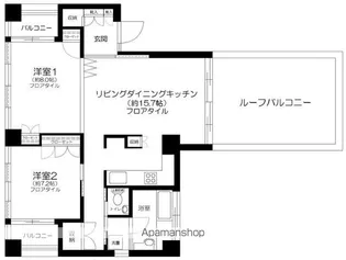 CERES【8階】の間取り