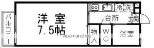 エルフ台原【102号室】の間取り