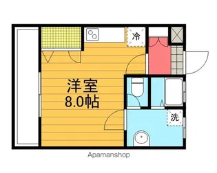 宮田ハイツ【105号室】の間取り