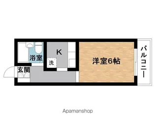 マンションティアラ【3階】の間取り