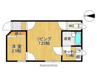 クラッシーⅤ【206号室】の間取り