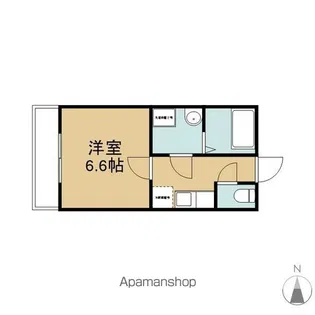 SGクレストせんげん台【3階】の間取り