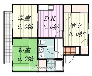 ホワイトシャトレー【2階】の間取り