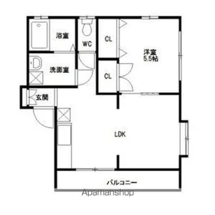 くすの木ハイム【1階】の間取り
