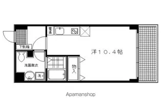 ランブラス御所西【506号室】の間取り