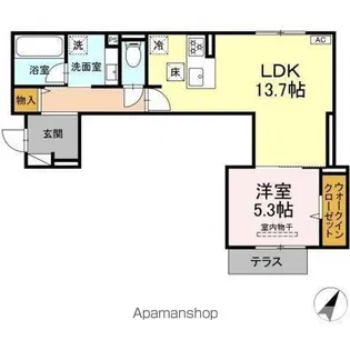 和NAGOMI【1階】の間取り
