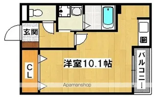 アズ・レイラ【201号室】の間取り