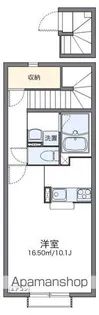 レオネクストコーポ南迫【203号室】の間取り