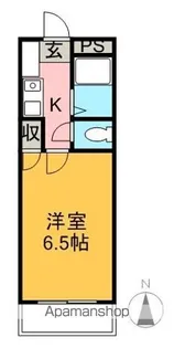 コーポはるA【105号室】の間取り