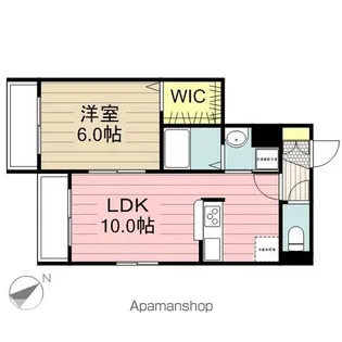 SUN CREST【2階】の間取り