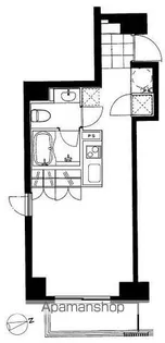 フレンシア麻布十番ノース【501号室号室】の間取り