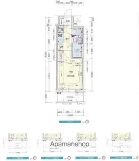 愛知県名古屋市千種区内山3丁目【マンション】の間取り
