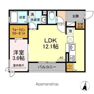 ツインテラスⅩ【1階】の間取り