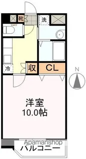 アニバーサリー第九木町通【601号室】の間取り