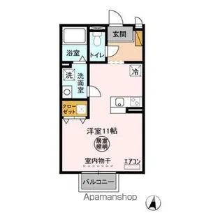 DEARCOURT【1階】の間取り