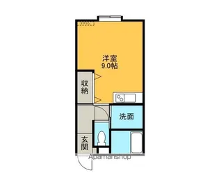 リバティヒルズ【106号室】の間取り